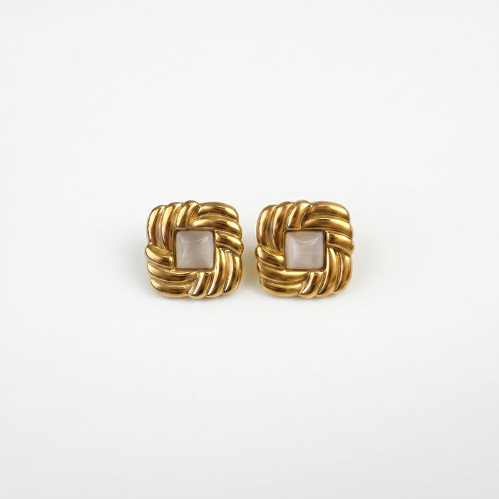 Vintage pearl studs